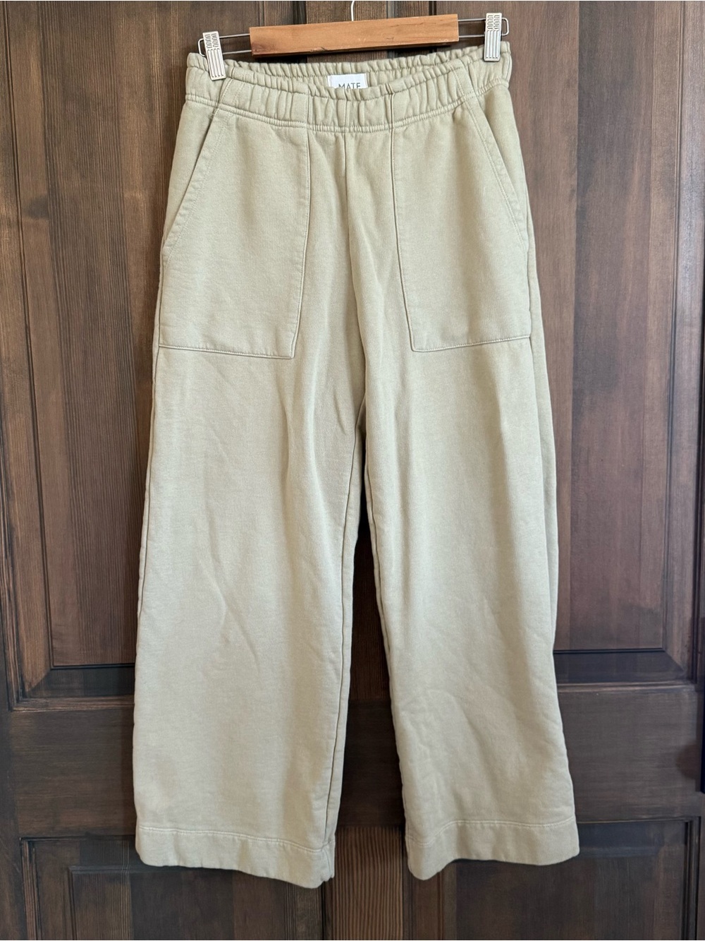 Mate the Label Organic Cotton Wide Leg Sweatpants